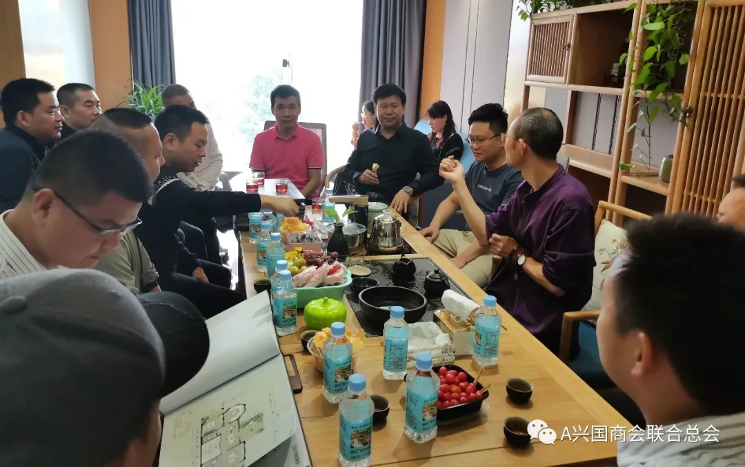 兴国商会联合总会会长林杰带领秘书处人员及部分会员，走访学习会员企业（三）(图3)